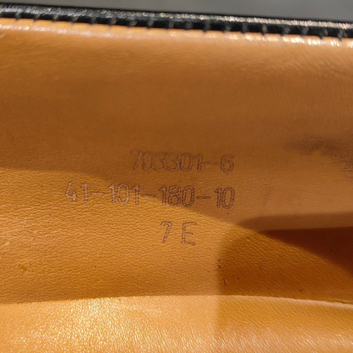 美品【J.M.WESTON】ジェイエムウエストン 180 シグニチャーローファー ボックスカーフ ブラック サイズ UK7E 41ラスト 参考定価￥165,000-