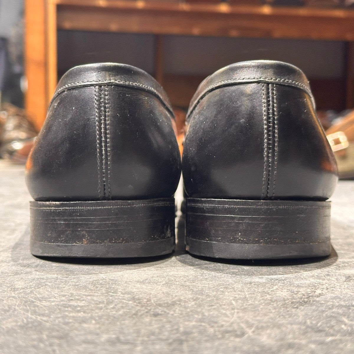 【J.M.WESTON】ジェイエムウエストン 180 シグニチャーローファー ボックスカーフ ブラック サイズUK8.5E 41ラスト