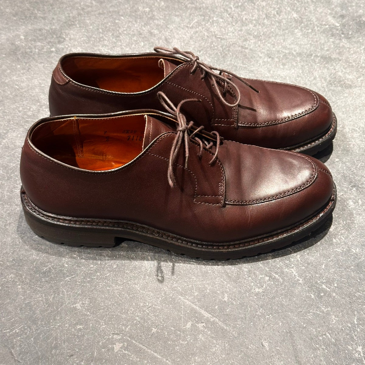 美品【ALDEN】オールデン 71183 Uチップ カーフ ブラウン サイズ US9E レイドンラスト