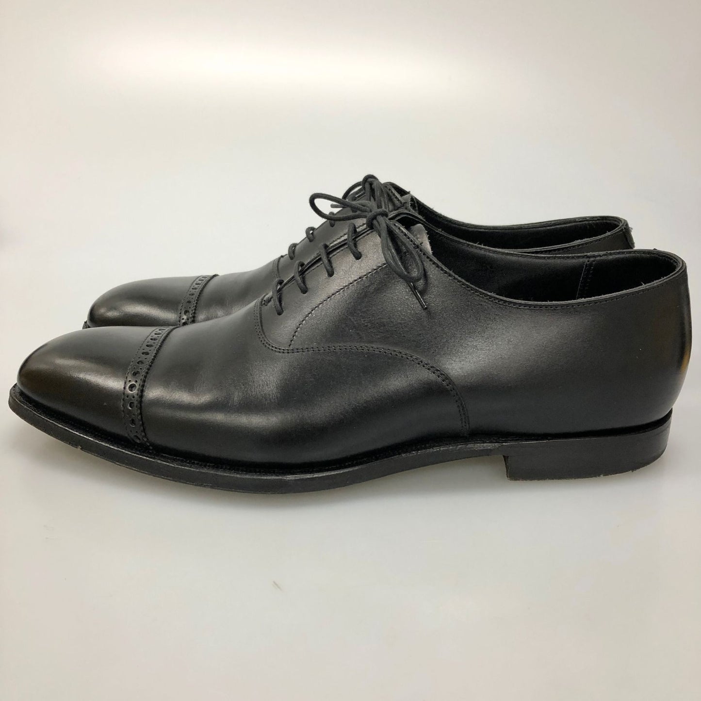 【CROCKETT&JONES】クロケット&ジョーンズ  ビジネスシューズ ストレートチップ ブラック（黒） サイズ 8.5 ラスト
