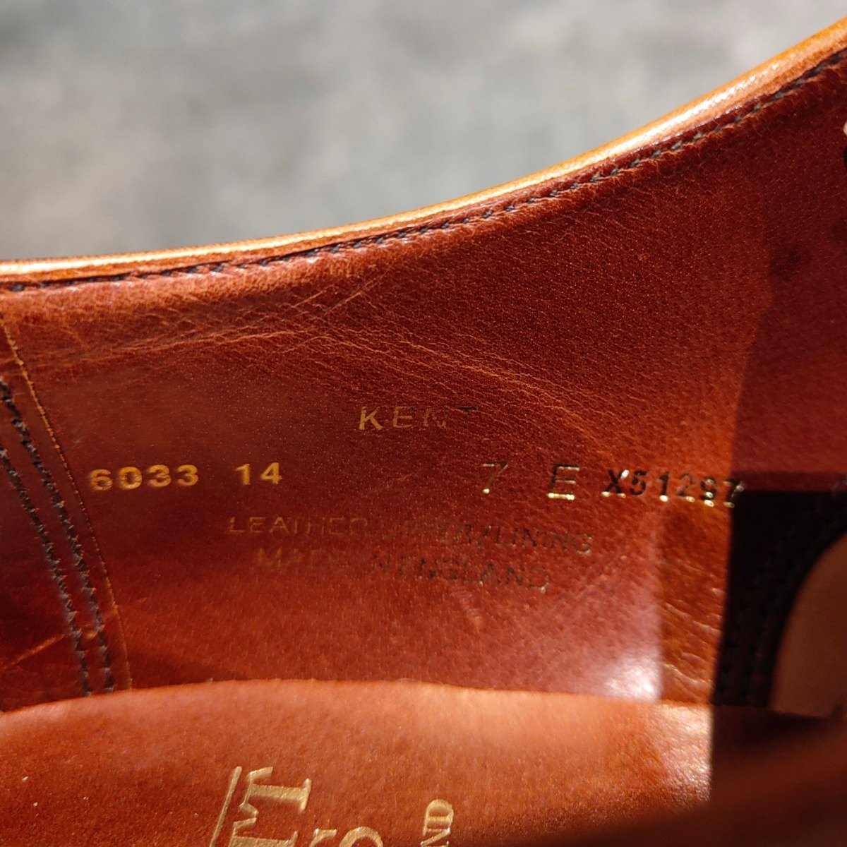 CROCKETT&JONES】クロケット＆ジョーンズ ケント ストレートチップ