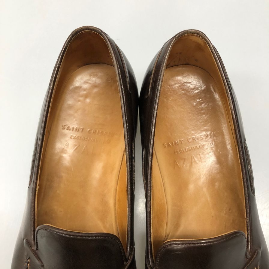 【Saint Crispin’s】サンクリスピン  ローファー  ブラウン サイズ 7.5D ラスト