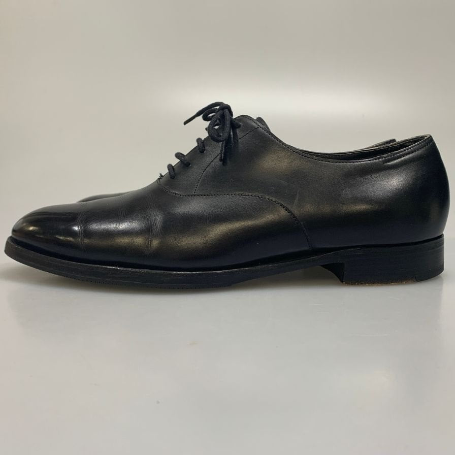 【JOHN LOBB】ジョンロブ レザーシューズ ガルニエ 内羽根 プレーントゥ カーフ レザー 8695ラスト メンズ ブラック 25