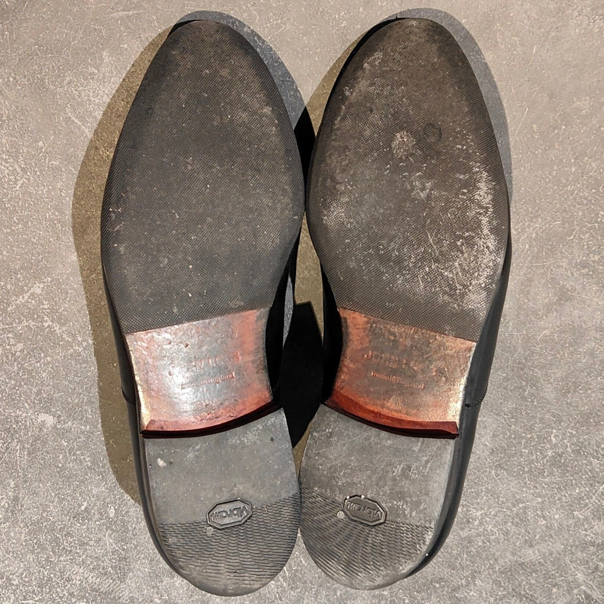 【JOHN LOBB】ジョンロブ シティ2 ストレートチップ カーフ ブラック サイズUK6EE 7000ラスト参考定価￥228,800-