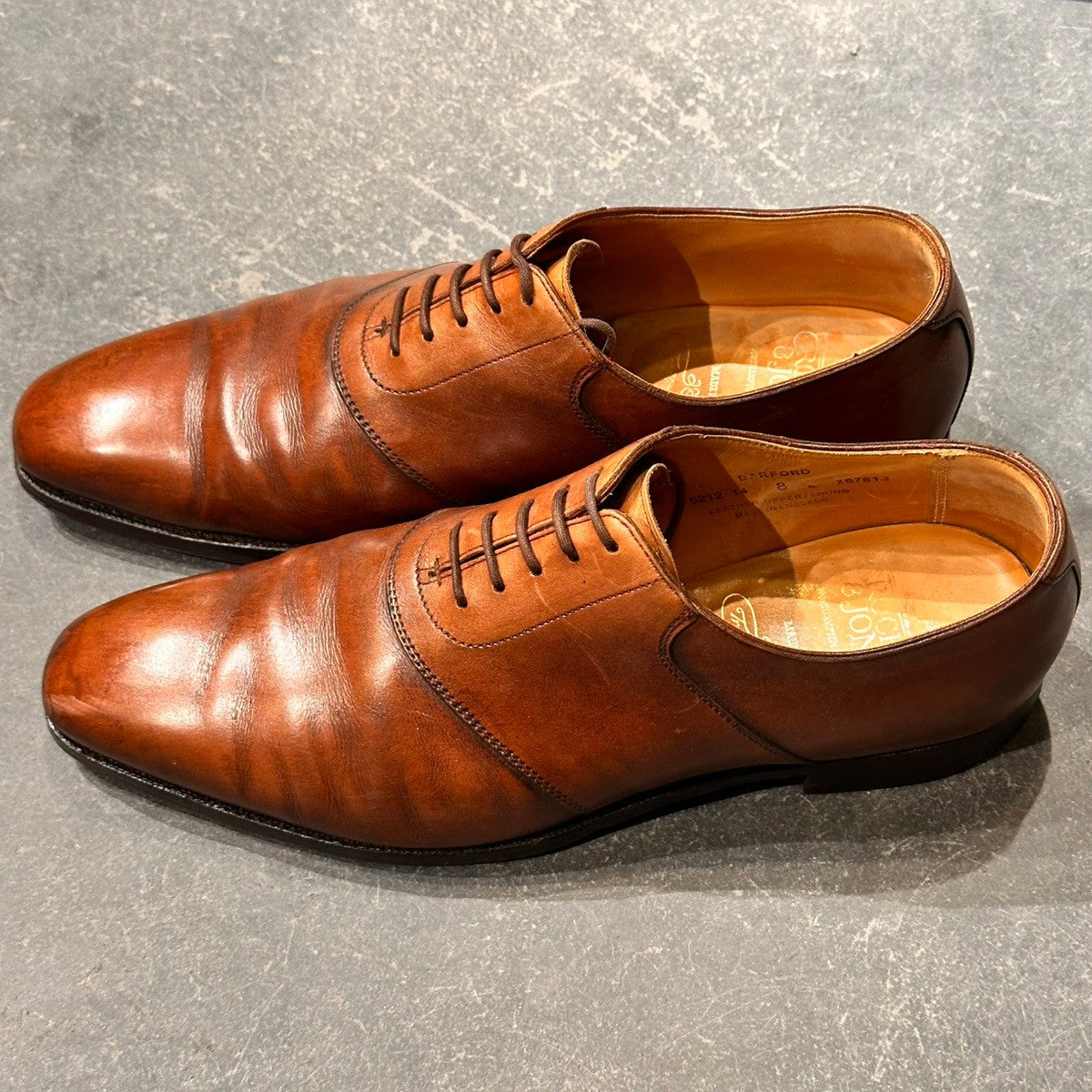 CROCKETT&JONES】クロケット＆ジョーンズ サドルシューズ バーフォード