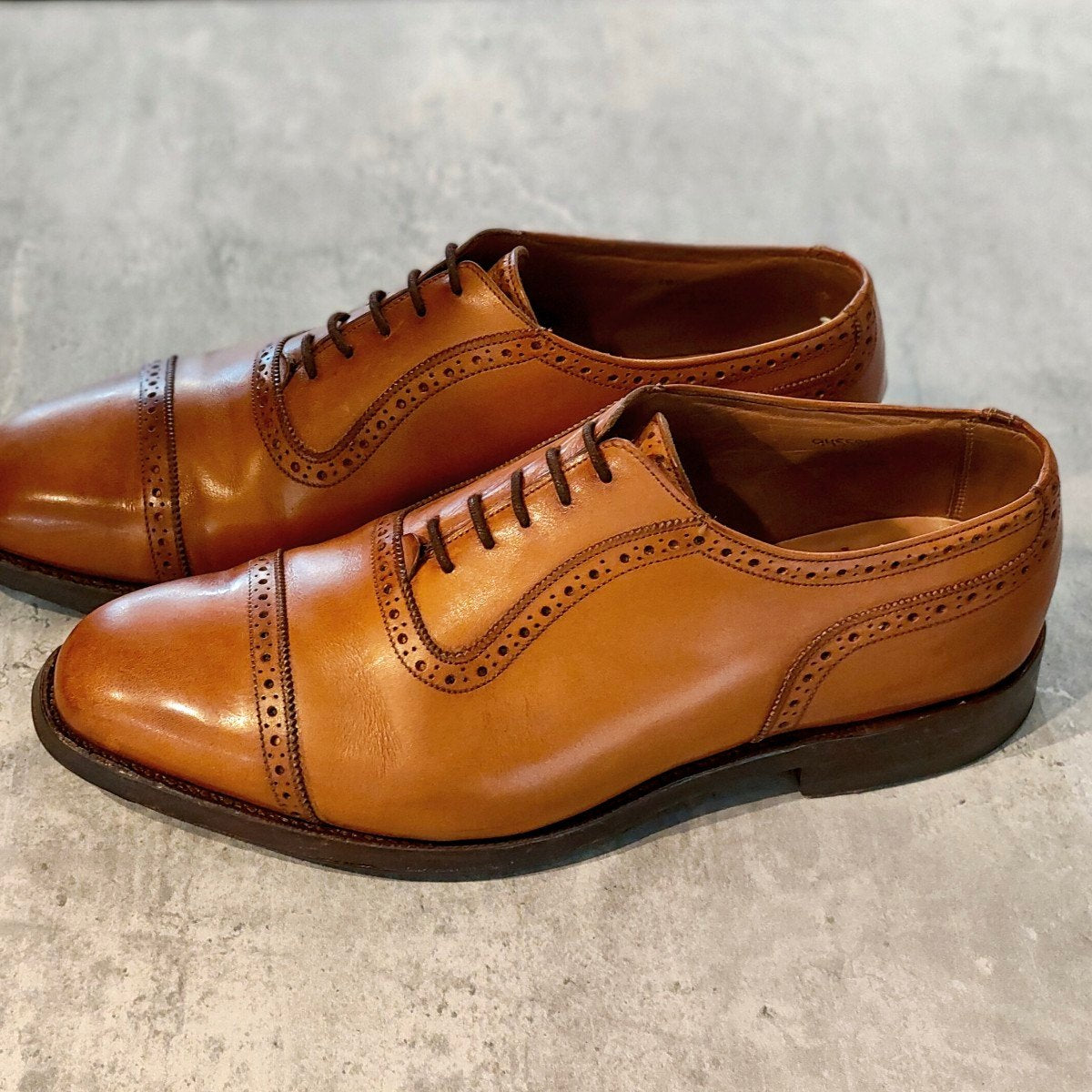 極美品【Tricker’s】トリッカーズ ベルグレイブ アデレード カーフ ブラウン サイズUK8