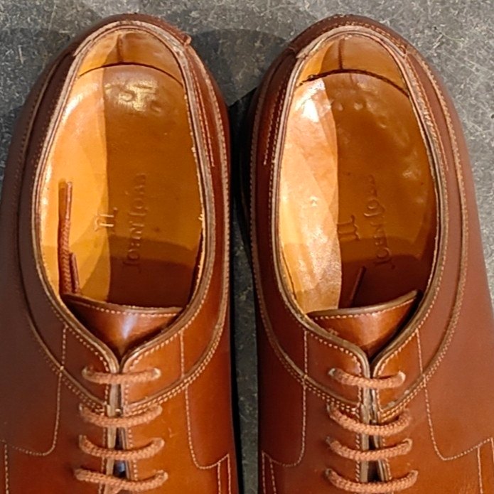 希少 極美品【JOHN LOBB】ジョンロブ バロス Uチップ カーフ ブラウン サイズUK5.5E 2998ラスト