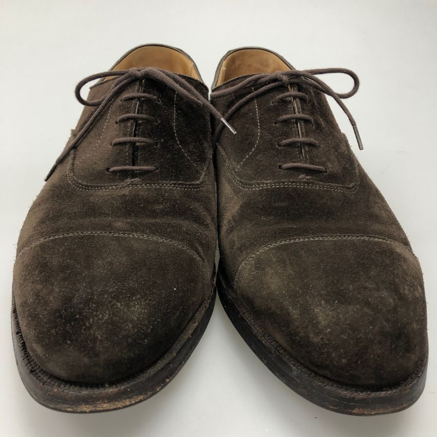 【CROCKETT＆JONES】CROCKETT＆JONES  スエードシューズ スエード ブラウン（茶系） サイズ 8 ラスト