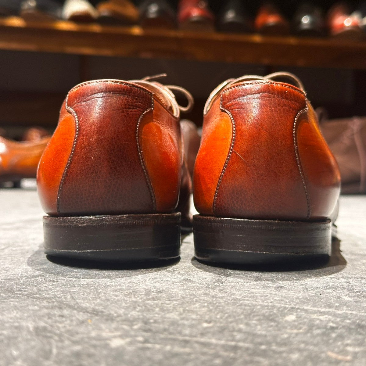 エドワードグリーン　ポールステュアート Paul Stuart】ポールスチュアート エドワードグリーン製 コンビ