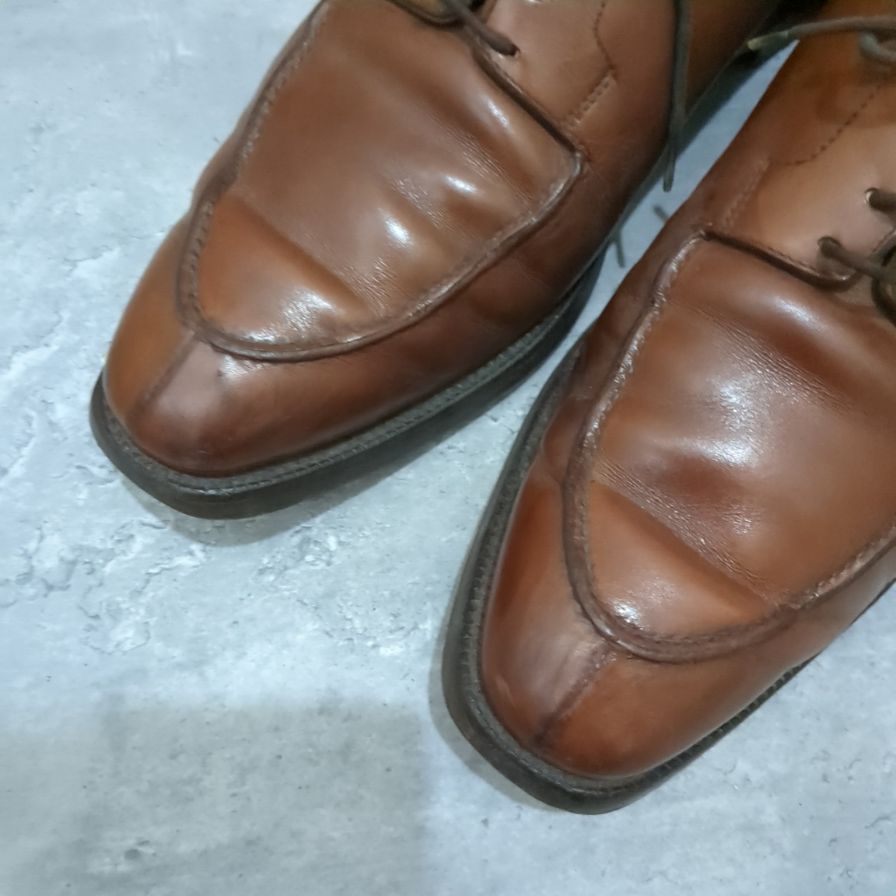 【CROCKETT&JONES】クロケット＆ジョーンズ ビチェスター Uチップ  カーフ ブラウン サイズUK7.5D