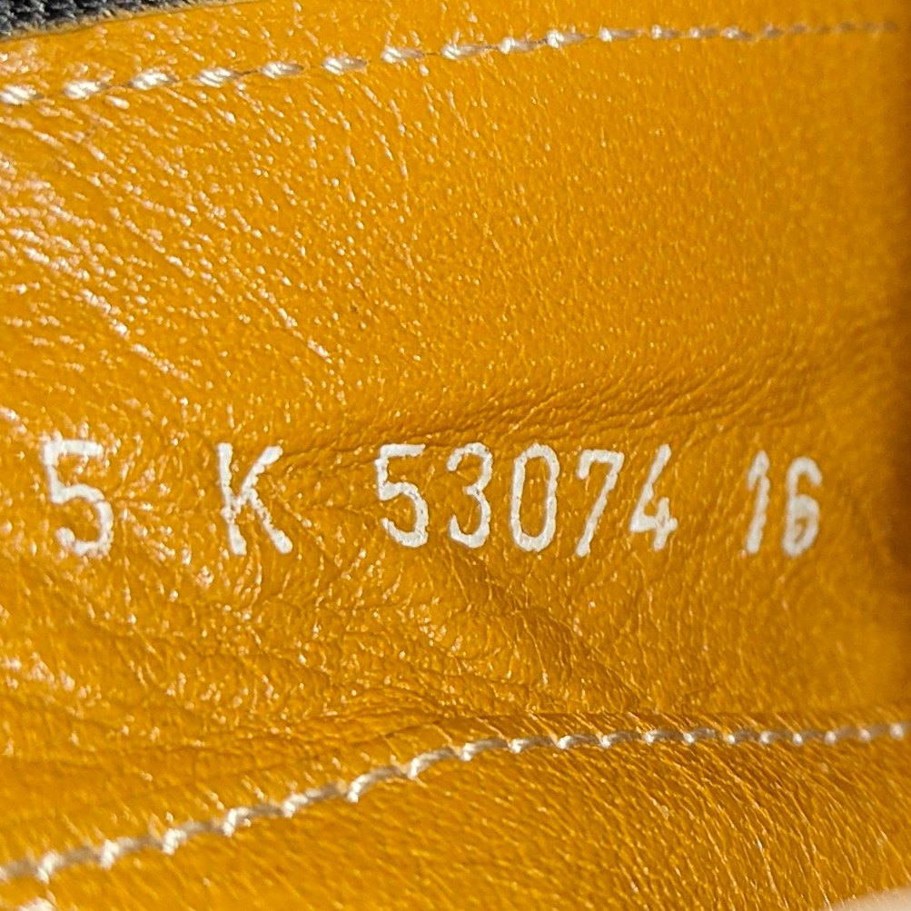 美品【Paraboot】パラブーツ マネージ サイドゴアブーツ リスレザー ブラック サイズUK5 参考定価￥103,400-