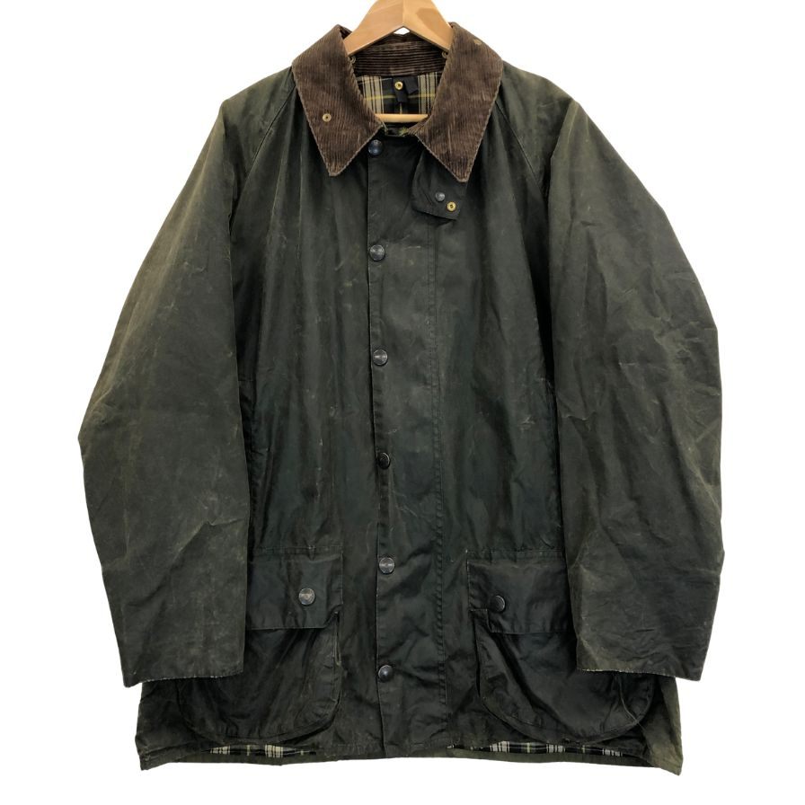 【Barbour】バブアー オイルドジャケット ビューフォート 95年製 3ワラント カーキ メンズ サイズC44 BARBOUR BEAUFORT