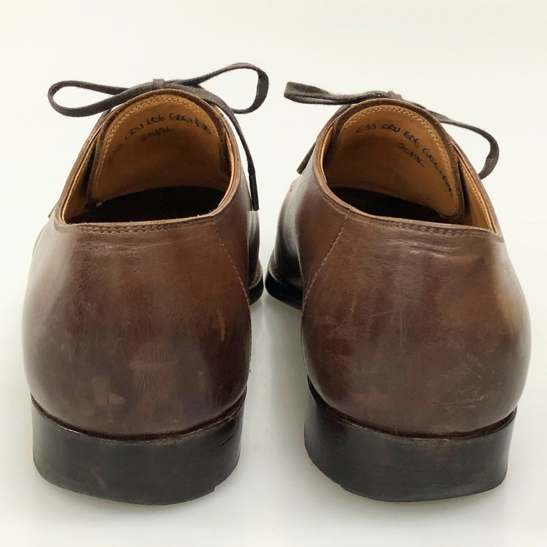 Saint Crispin's】サンクリスピン ビジネスシューズ カーフ ブラウン