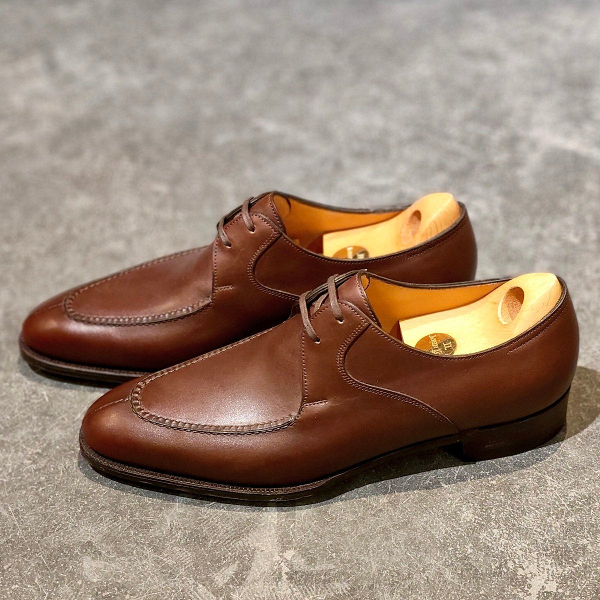 希少 新品未使用【JOHN LOBB】ジョンロブ ポートマン Uチップ カーフ ブラウン サイズUK6.5D 7000ラスト