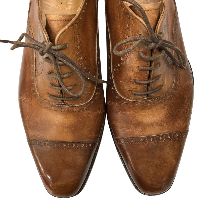 【Vass Shoes】ヴァーシュ  ビジネスシューズ  ブラウン（茶系） サイズ EU40.5 25~25.5 ラスト