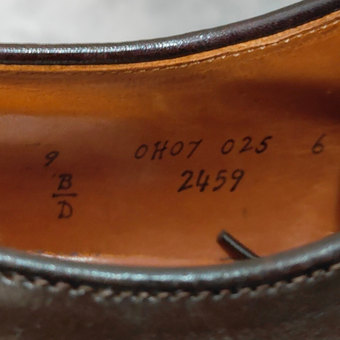希少 美品【ALDEN】オールデン 2459 NST コードバン シガー サイズUS9D バリーラスト