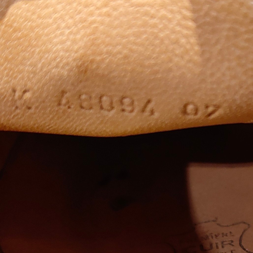 【Paraboot】パラブーツ モンターニュ ストレートチップ ブラウン サイズ UK8 参考定価￥101,200-