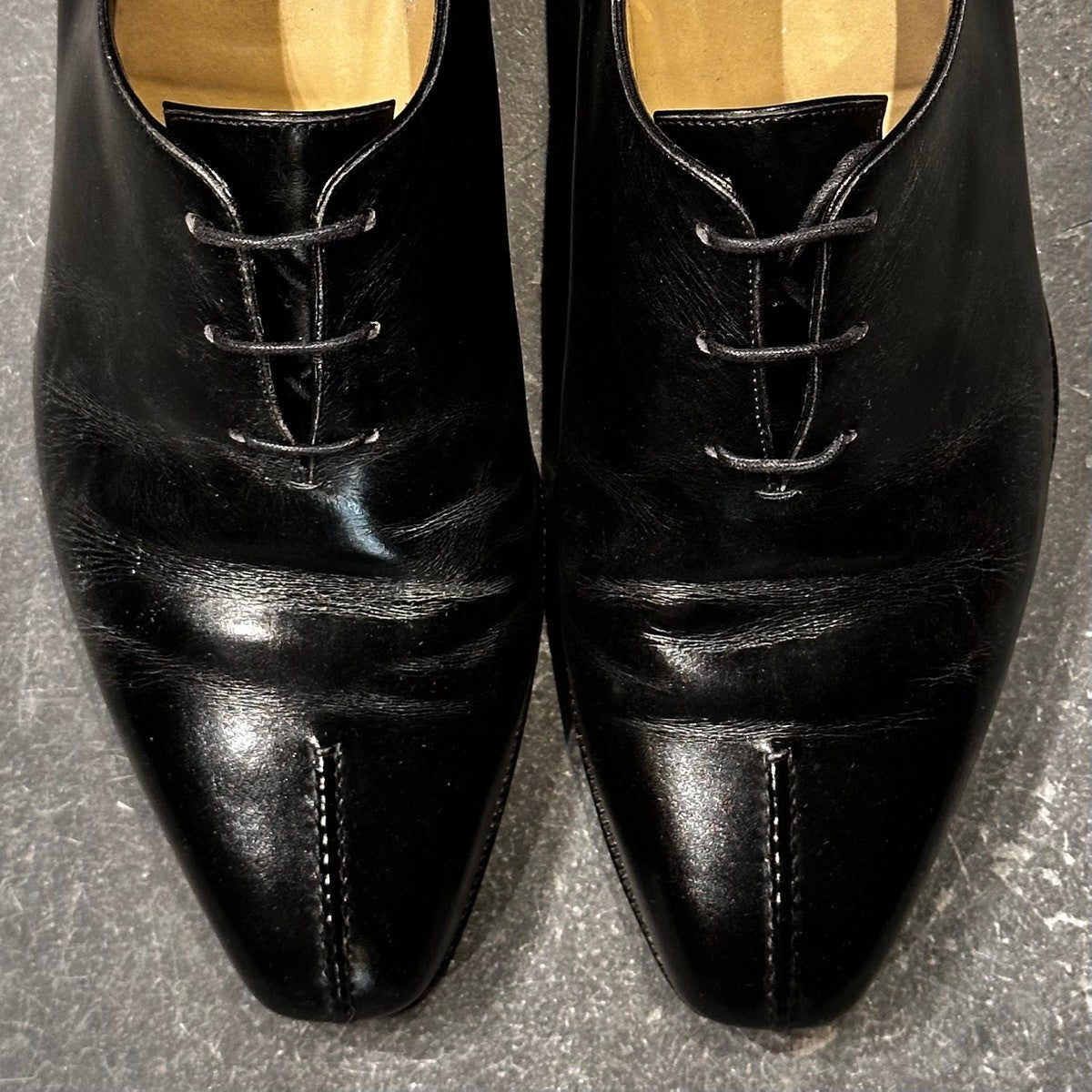 Berluti】ベルルッティ ホールカット 045 カーフ ブラック サイズUK6.5