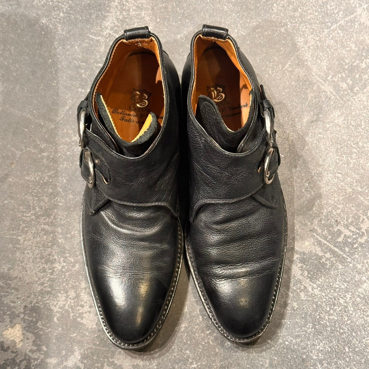 BETTANIN & VENTURI】ベッタニン＆ヴェントゥーリ ダブルモンク ブーツ