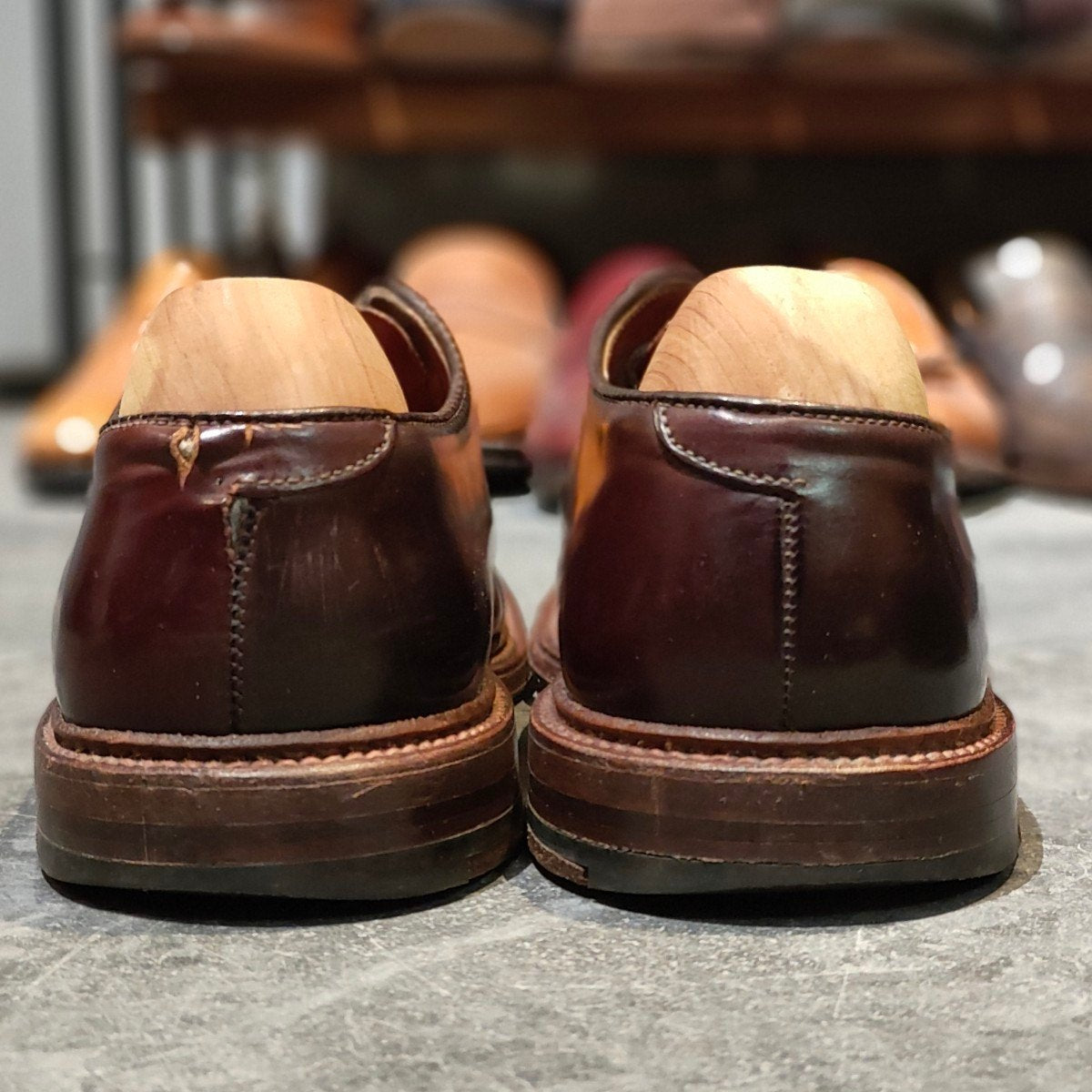 ALDEN】オールデン D7610F NST Uチップ コードバン ダークバーガンディ