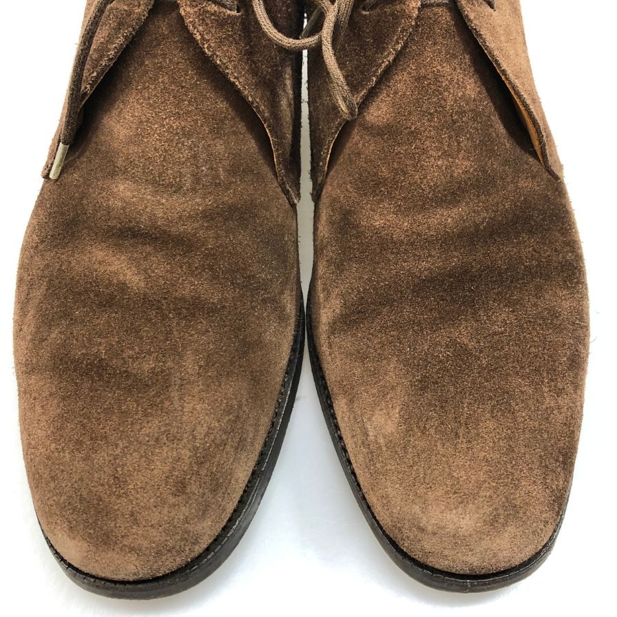 【Crockett & Jones】クロケット＆ジョーンズ  ブーツ スエード ブラウン（茶系） サイズ 6 ラスト