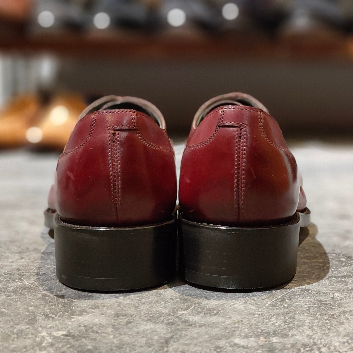 新品未使用【ORIENTAL】オリエンタル 800 ARAN Utah Uチップ カーフ バーガンディ サイズ US7.5