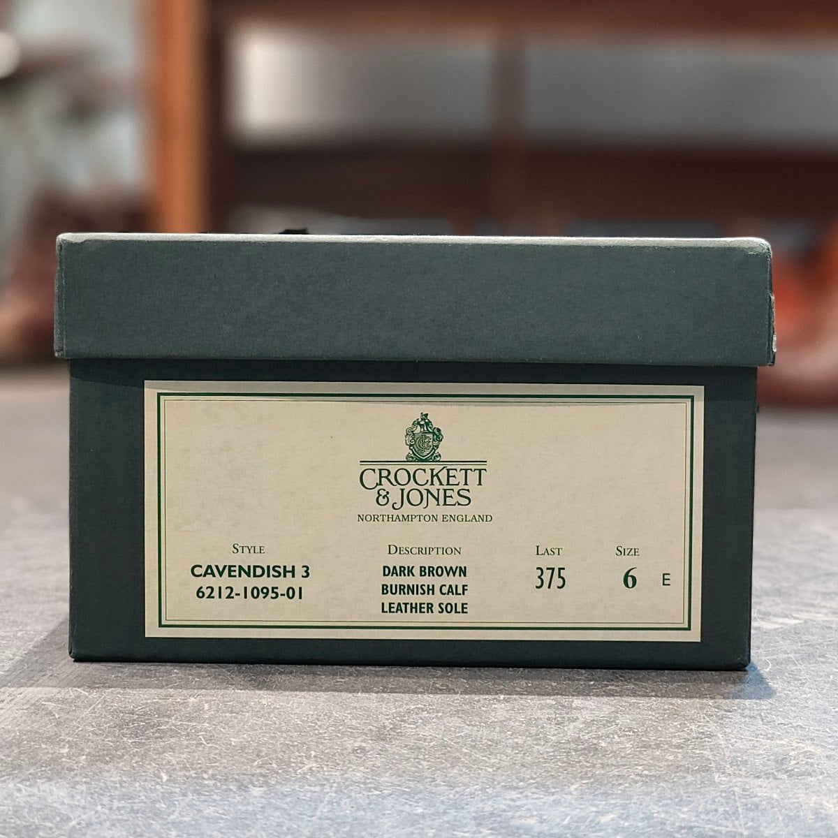 使用数回【CROCKETT&JONES】クロケット&ジョーンズ キャベンディッシュ3 タッセルローファー バーニッシュカーフ ダークブラン サイズUK6E 375ラスト 参考定価￥126,500-