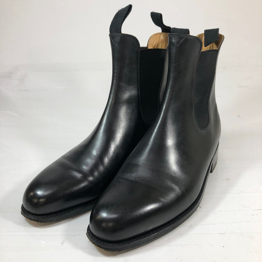 【J.M.WESTON】ジェイエムウエストン レザーシューズ サイドゴアブーツ チェルシーブーツ 705 ブラック サイズ7D メンズ J.M.WESTON