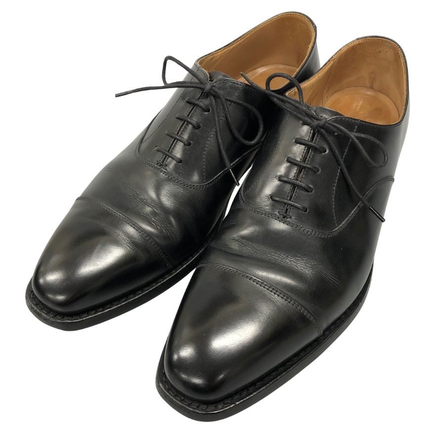 【CROCKETT&JONES】クロケット&ジョーンズ  ビジネスシューズ  ブラック（黒） サイズ 7E 348ラスト