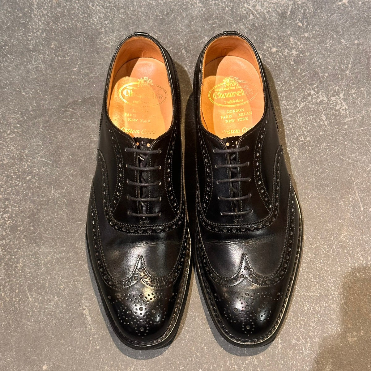 美品【Church's】チャーチ チェットウィンド ウイングチップ 4都市