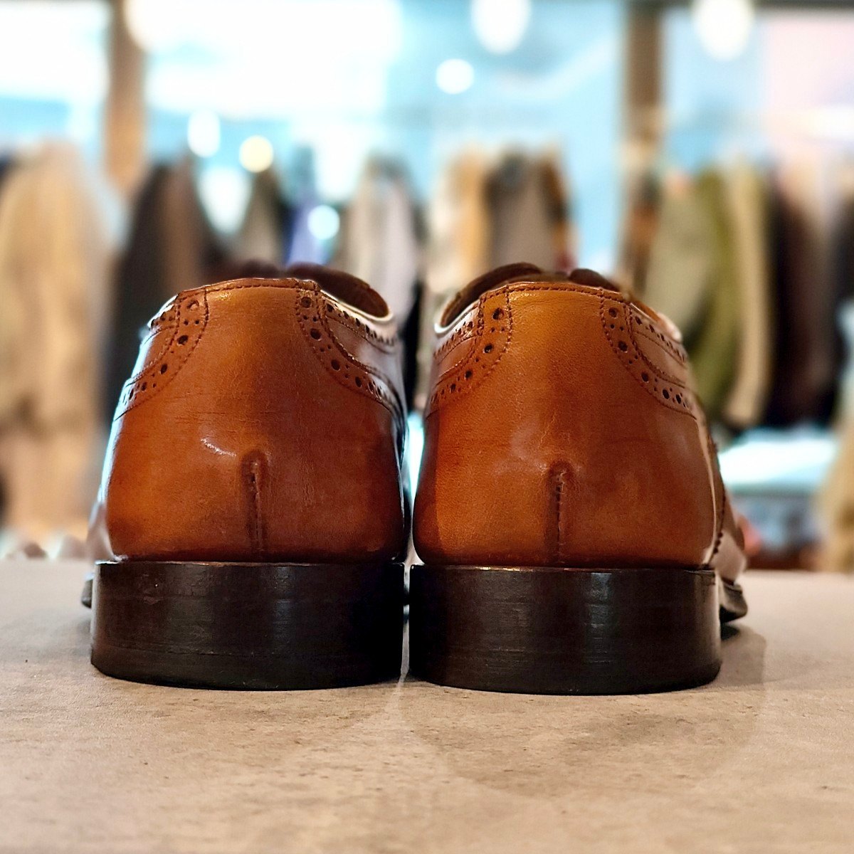 極美品【Tricker’s】トリッカーズ ベルグレイブ アデレード カーフ ブラウン サイズUK8