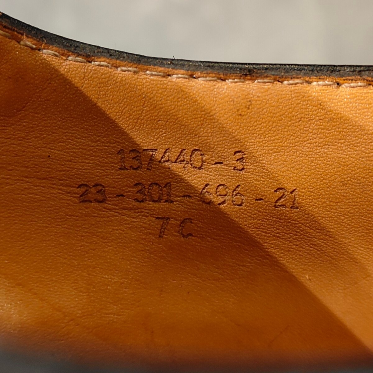 希少 極美品 【J.M.WESTON】ジェイエムウエストン 696 スプリットトゥダービー Uチップ ロシアンカーフ ブラック サイズ UK7C 23ラスト