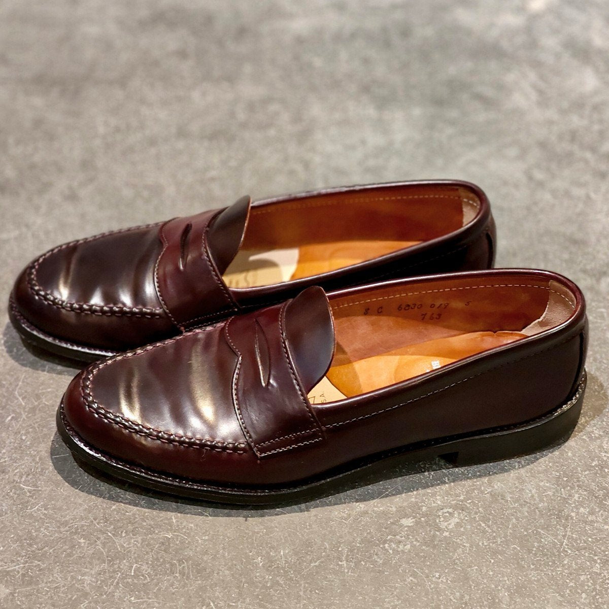 希少 極美品【ALDEN】オールデン×ブルックスブラザーズ 763 ペニー