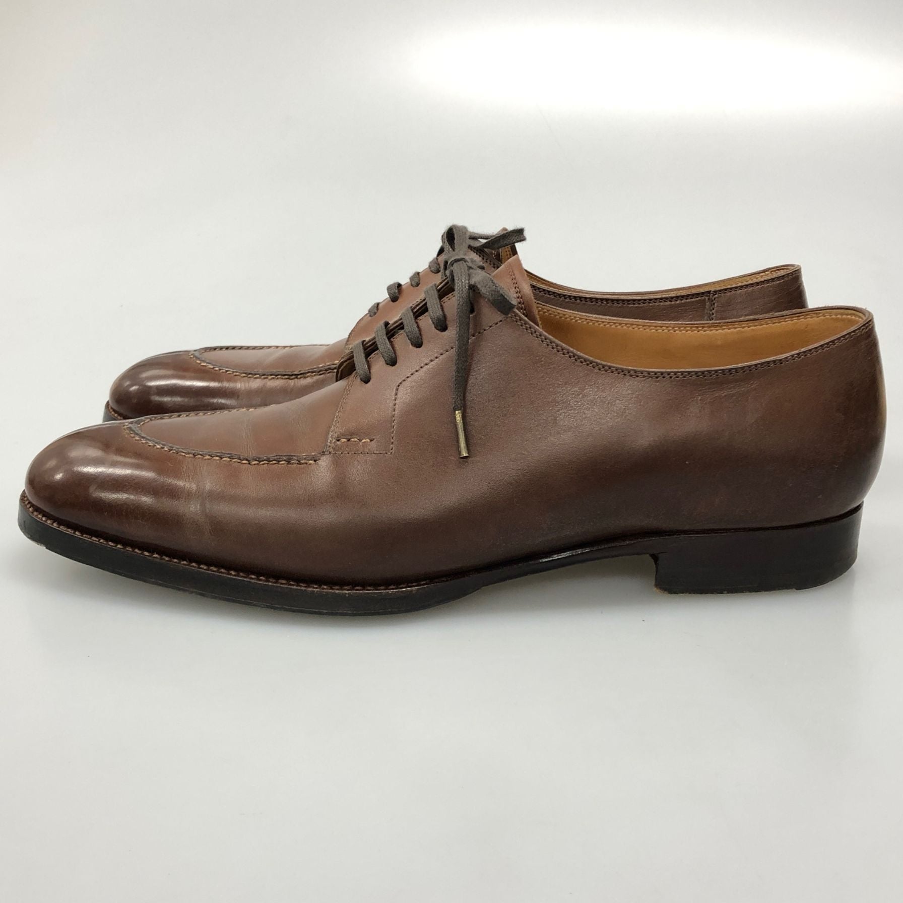 Saint Crispin's】サンクリスピン ビジネスシューズ カーフ ブラウン