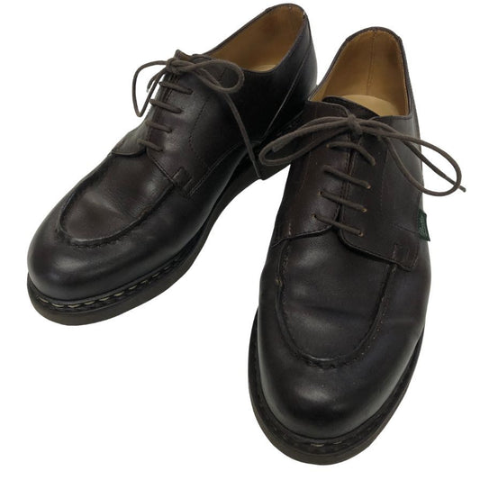 【オンライン限定】【Paraboot】パラブーツ シャンボード Uチップ ダークブラウン メンズ サイズ UK8