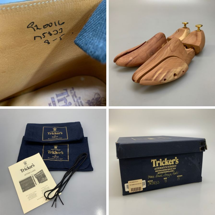 オンライン限定】【Tricker's】トリッカーズ レザーブーツ M5833
