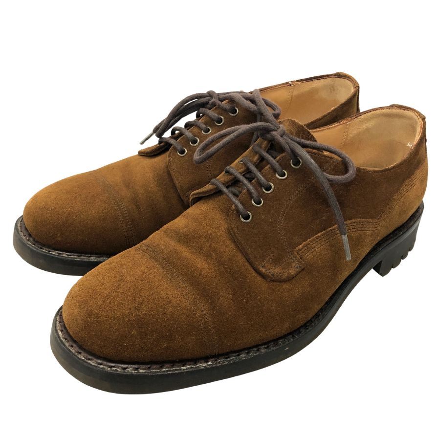 【JOSEPH CHEANEY】ジョセフ チーニー レザーシューズ ウィンフェル スエード  メンズ サイズ8.5F ブラウン WHINFELL