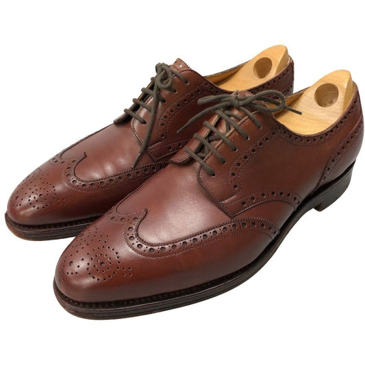 【JOHN LOBB】ジョンロブ 9672 ビジネスシューズ カーフ バーガンディ サイズ UK7.5 E ラスト