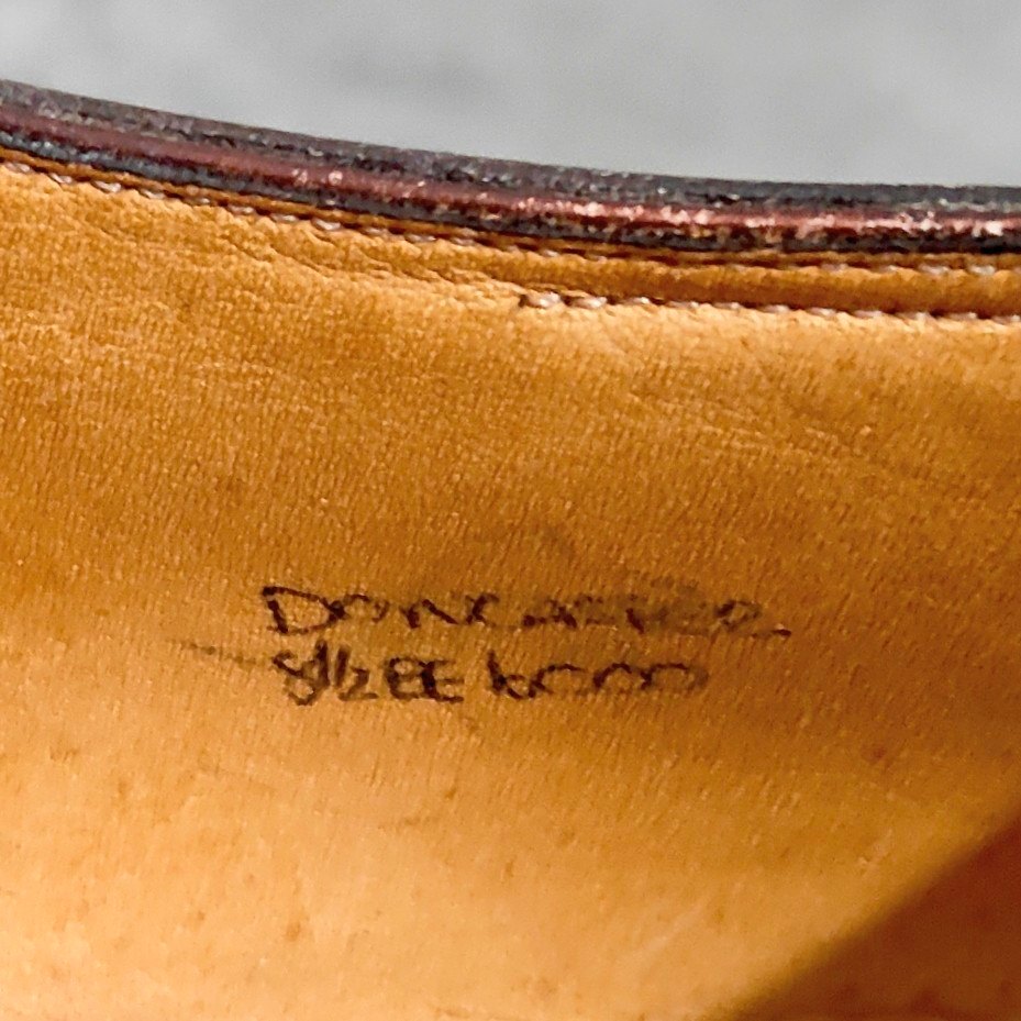 【JOHN LOBB】ジョンロブ ドンカスター Uチップ カーフ ブラウン サイズUK8.5EE 6000ラスト