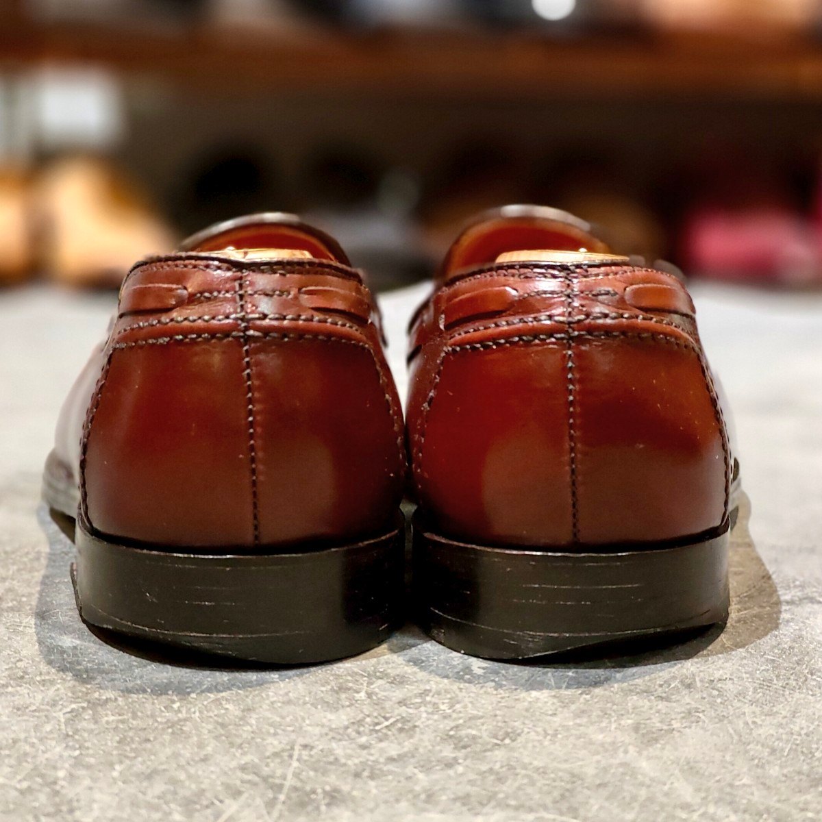 希少 美品【ALDEN】オールデン 01922 ブルックスブラザーズ タッセルローファ カーフ ブラウン サイズUS9.5D アバディーンラスト