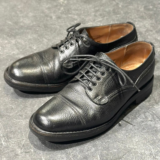 【JOSEPH CHEANEY】ジョセフチーニー 4436 ケンゴン2 グレインレザー ブラック メンズ サイズUK6.5 ラスト4436