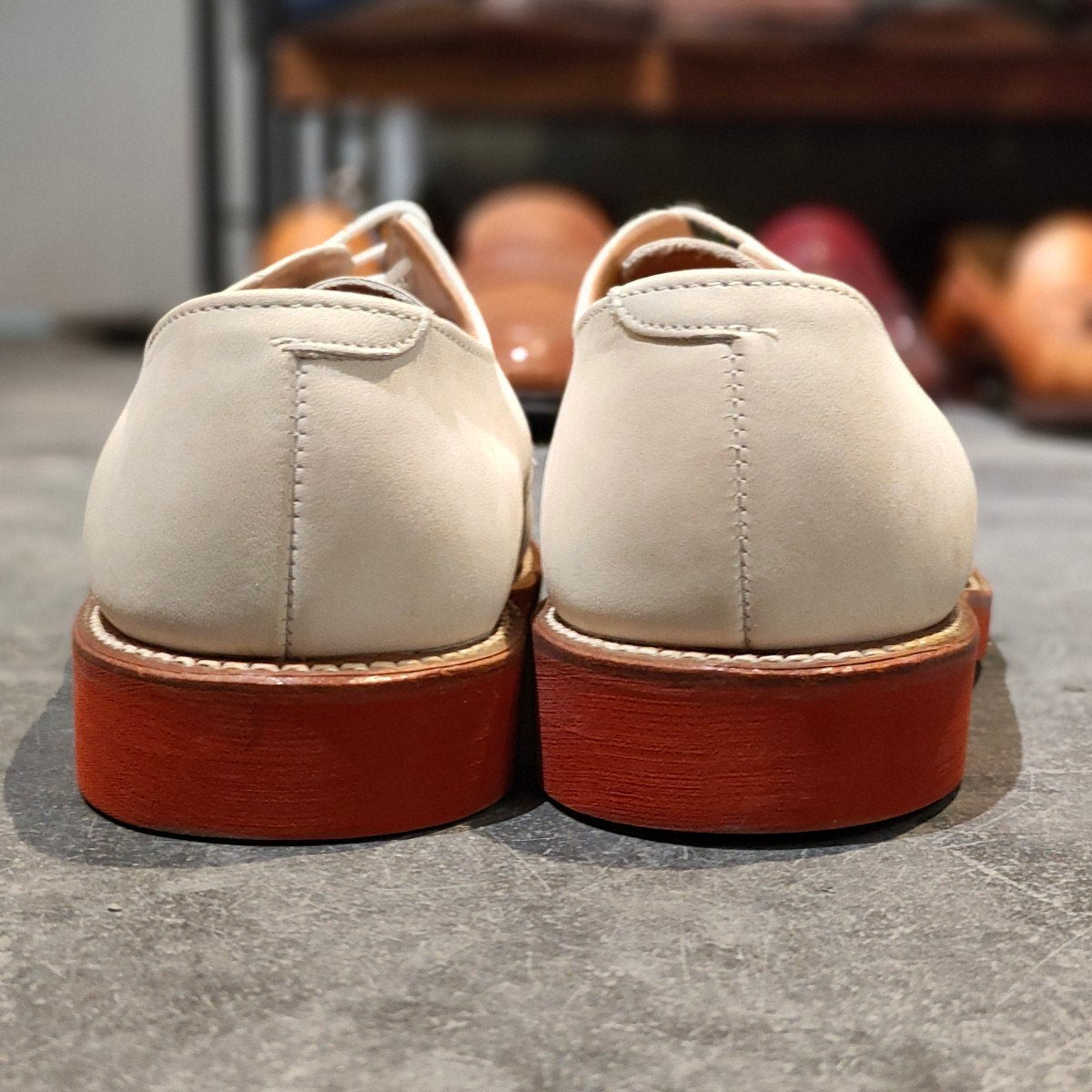 【L.L.Bean】エルエルビーン 3295 サービスシューズ ホワイトバックス サイズUS7D