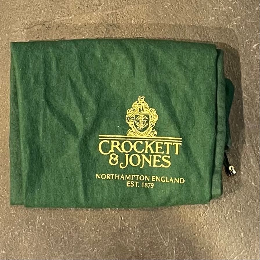 【CROCKETT&JONES】クロケット&ジョーンズ トレーディングポスト別注 MALTON セミブローグ ブラック サイズUK6E