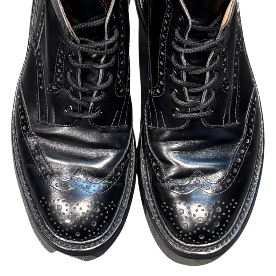 【Tricker’s】トリッカーズ S63419 ブーツ  ブラック（黒） サイズ UK9.5 ラスト