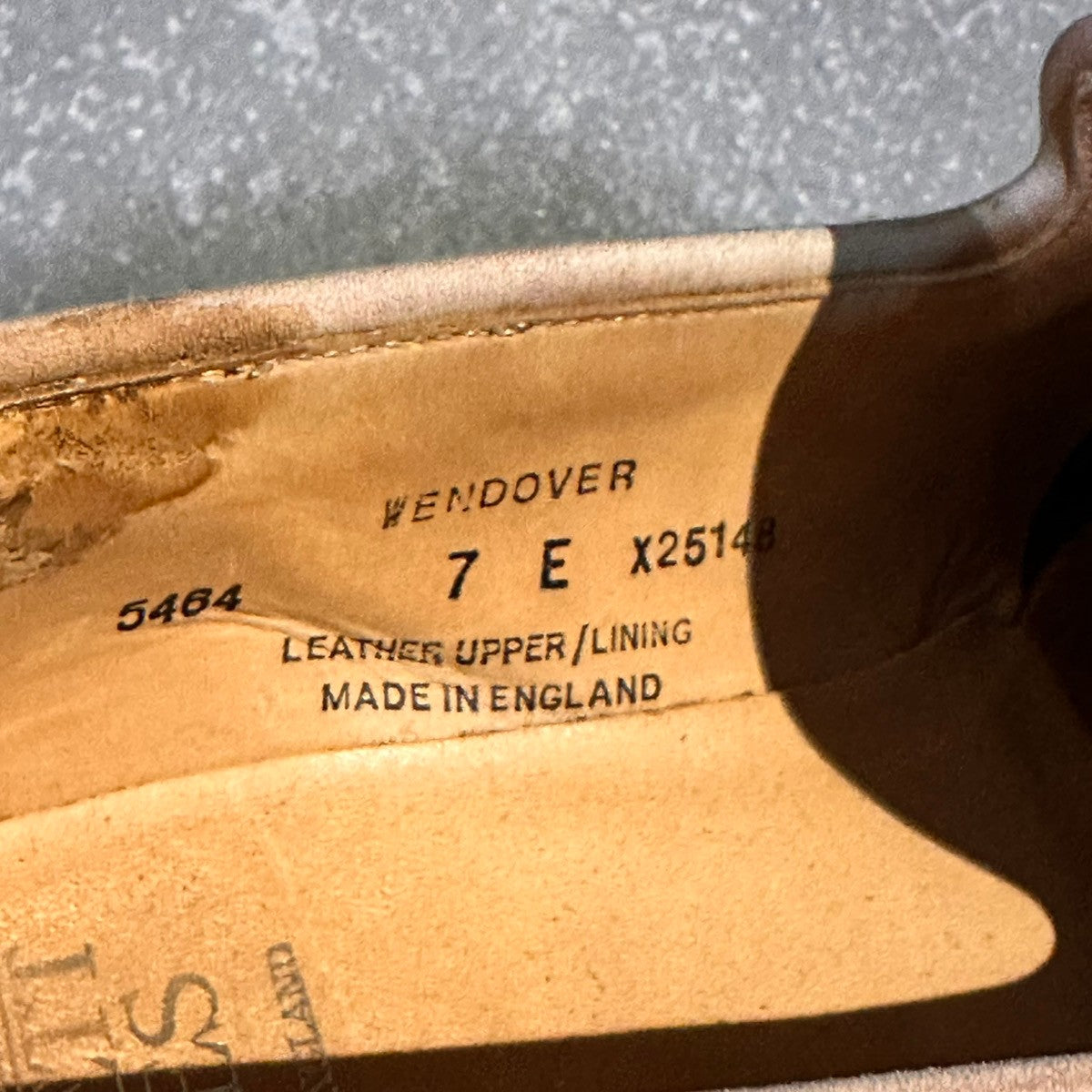 【CROCKETT&JONES】クロケット&ジョーンズ ウェンドーバー タッセルローファー スエード ブラウン サイズUK7E 375ラスト