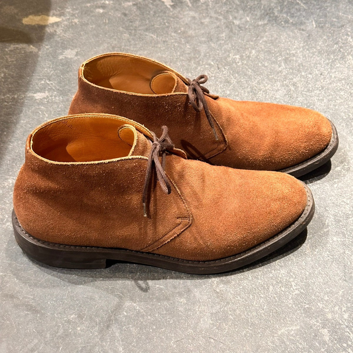 【Church's】チャーチ ライダー3 4都市 スエード ブラウン サイズUK85F 81ラスト