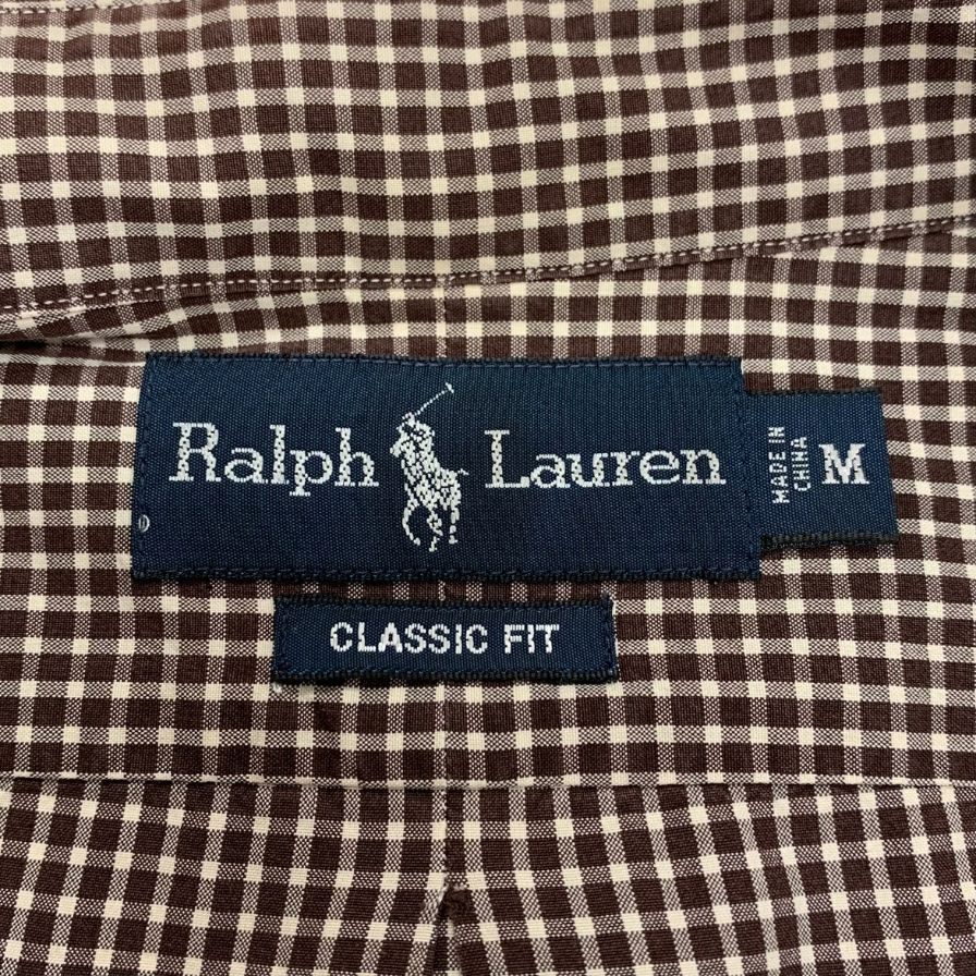 【Ralph Laure】ラルフローレン チェックシャツ  サイズ