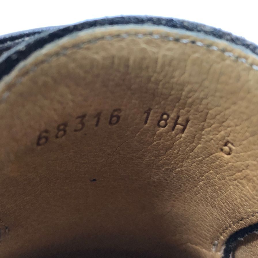 【PARABOOT】パラブーツ  ビジネスシューズ カーフ ブラック（黒） サイズ 5 ラスト