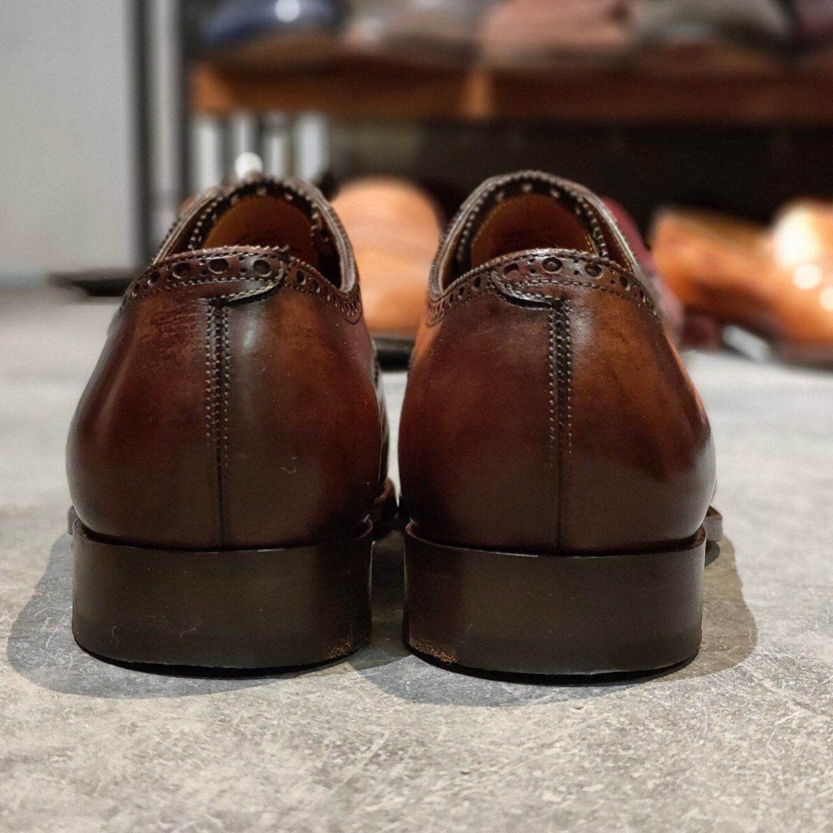 美品【FOSTER&SON】フォスター＆サン SANDRINGHAM サンドリンガム