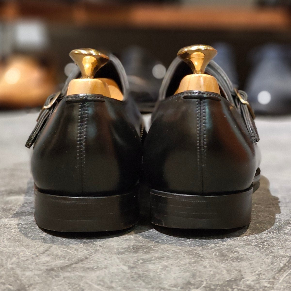 希少 使用数回【EDWARD GREEN】エドワードグリーン STOURHEAD トップ